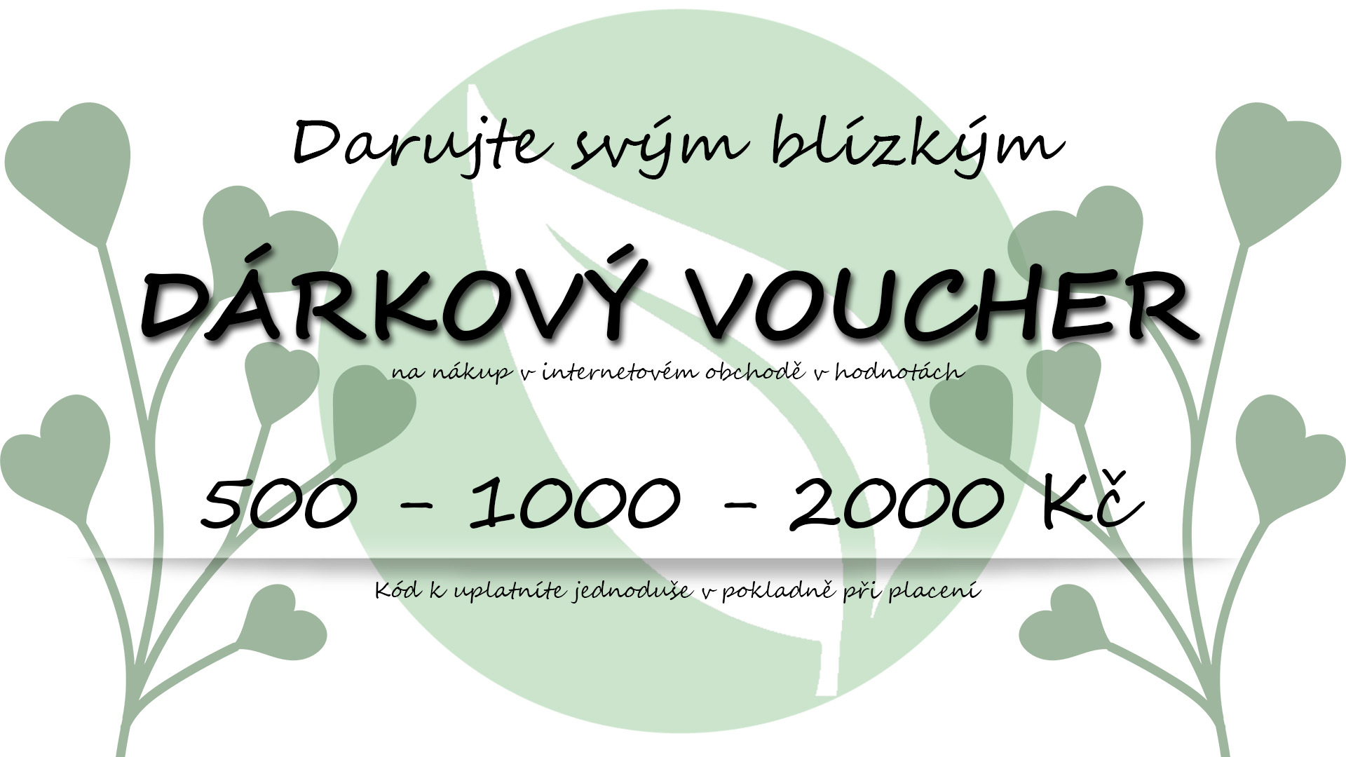 Dárkový voucher 